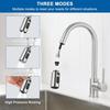 Kitchen Faucet Replacement Spray Head 3 Modes Universal Fit Faucet Nozzle