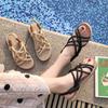 Fashion Fashion Women's Sandals Braided Rope with Traditional Style Creativity Sandal Women Comfortable Open Toe Casual Beach Shoes