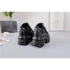 Women Gothic Platform Ankle Boots Metal Rivet Lace Up Chunky Sole Punk Motorcycle Short Boots