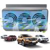 Solar Powered Car Ventilator 3 Fans Front Rear Window Radiator Promoting Air Circulation Auto Window Cooler Car SUV Cooling Fan