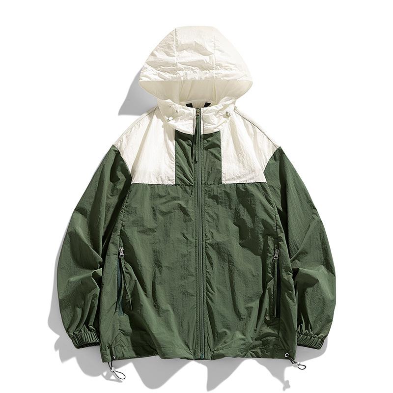 Летняя одежда для защиты от солнца для пар, куртка с капюшоном, мужская и женская одежда для рыбалки на открытом воздухе, кожаная одежда