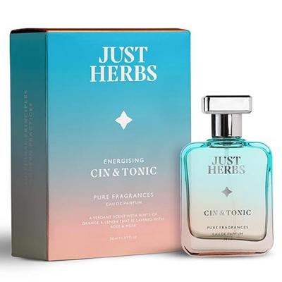 Just Herbs Energising Cin & Tonic EDP Духи для мужчин стойкий аромат - 50 мл