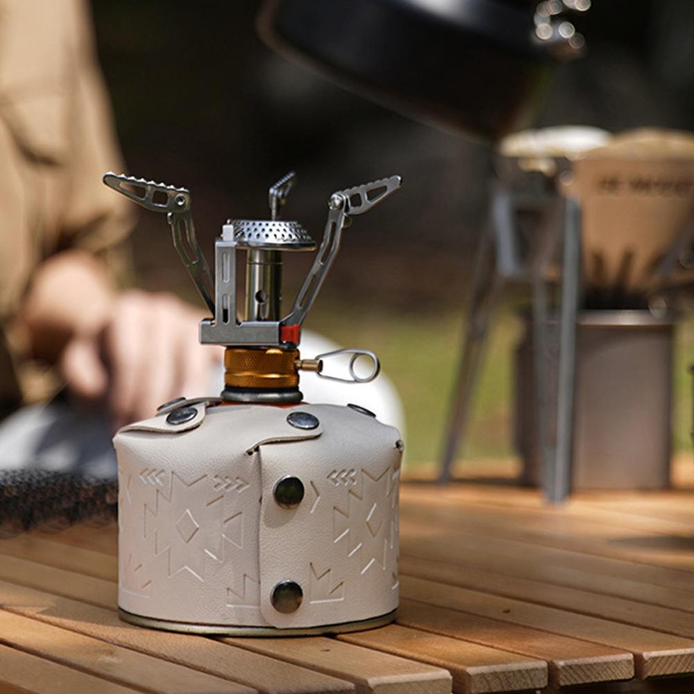 Наружные электронные печи с зажиганием, портативные аксессуары для приготовления пищи, складная газовая плита, регулируемая