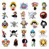 Generic One Piece Luffy 50 Pcs Waterproof Graffiti Anime Stickers Decorative Decals For Luggage Skateboard Motorcycle Car Fans
