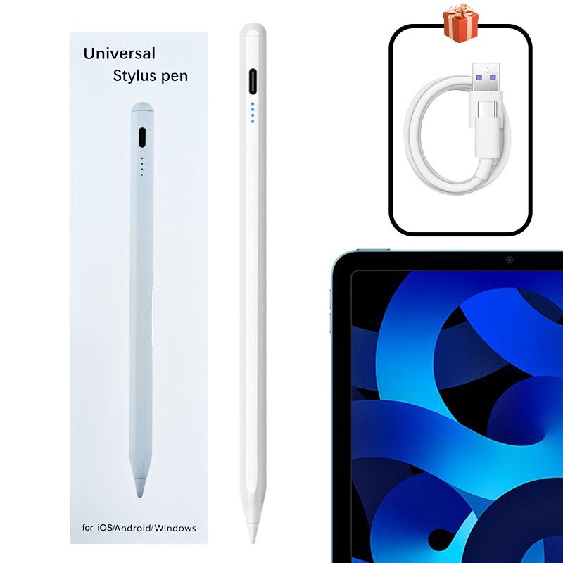 Universal Stylus Pen For Android/iOS/Windows Touch Screen Capacitive Pen Rechargeable Tilt iPad Stylus Pen For Phone Tablet