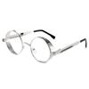 Steampunk Glasses, Round Sunglasses, Retro Glasses, Trendy Men'S And Women'S Sunglasses