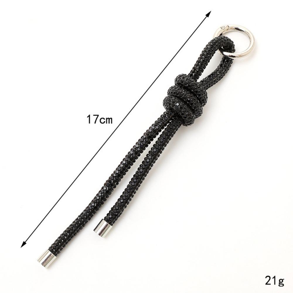 Shimmering Phone Rope Pendant DIY Handbag Accessories Luxury Car Keychain Gift