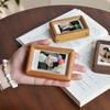 Магнитная Мини-фоторамка из массива дерева, 3 дюйма, для снимков Polaroid