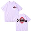 Горячая Распродажа Olympia Fitness Мужские Высококачественные Футболки с Коротким Рукавом Унисекс Для Зала 100% Хлопок Футболки Унисекс Повседневные С Круглым Вырезом Большого Размера