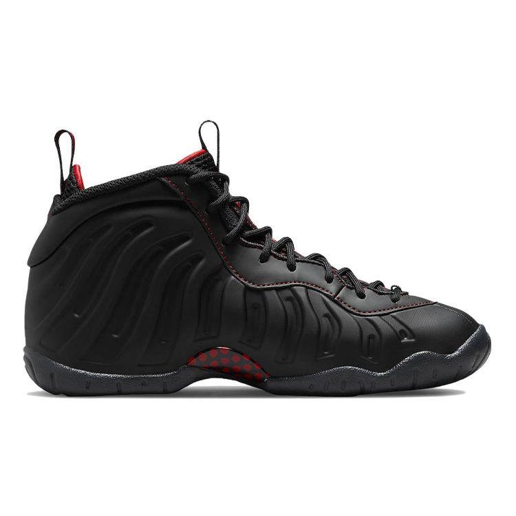 Nike Little Posite One Gs Черный Университетский Красный DV3773-001