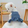 Pet Cowboy Strap Skirt Cat Cowboy Four Legged Pants Clothing Cute Pet Couple Set Dog Pajama Puppy Clothes Dog Jumpsuit