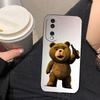 Забавный Милый Мишка Чехол для Телефона Для HUAWEI NOVA 3I 7I 8I 9 HONOR 400 20 90 X5C X6B X7 X7B X7D X8 X8B X9 X9B X9D X9A Чехол Cover Case Capa