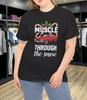 Men's and Women's T-shirts Mopar Men's Muscle Through the Snow Holiday Cotton Unisex T-Shirt