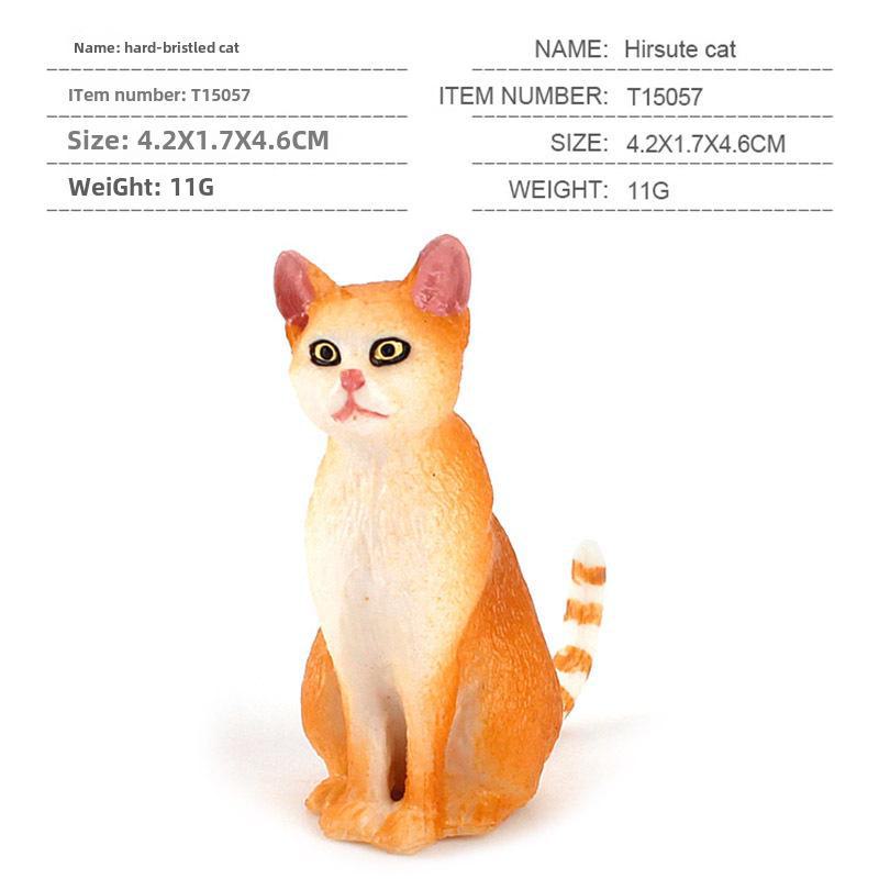 Детский набор игрушек «Черно-белый котенок» — китайские сельские украшения в виде кошечки