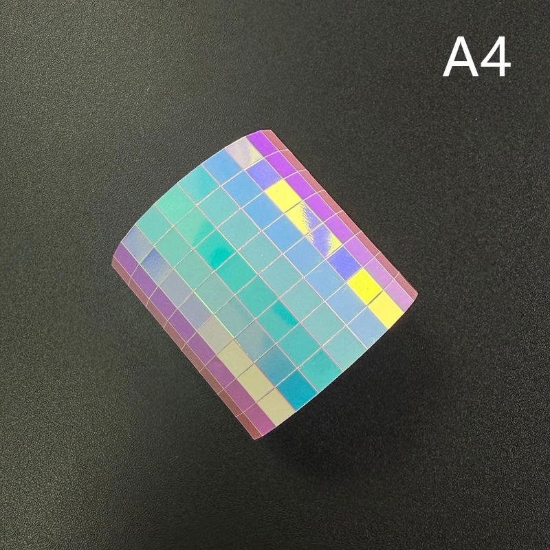 DIY Mosaic Glass Mirror Stickers Self Adhesive Decorative Wall Tape for Living Room Bedroom Home Renovation Supplies