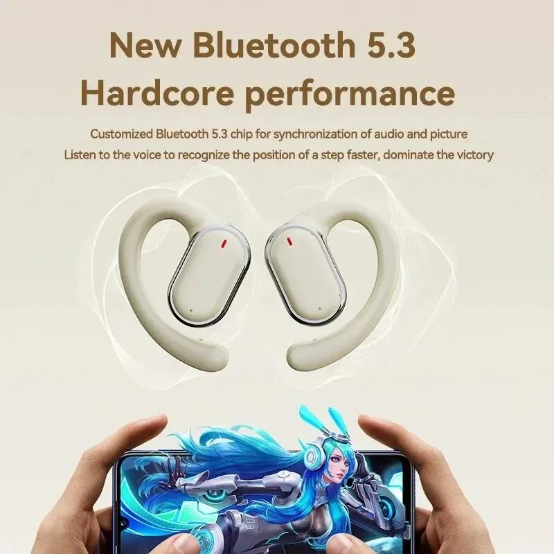 Xiaomi New Wireless Ear Hanging Headset, Noise Reduction Hanging Earphones, Waterproof Ear Earphones For Sports Work Running Walking