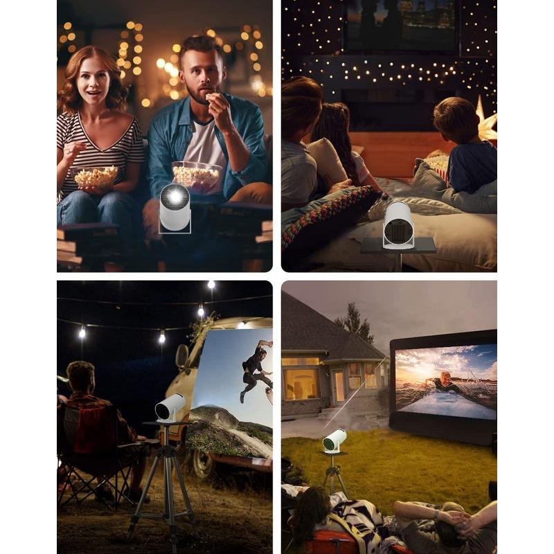 2025 новый портативный проектор сверхвысокой четкости hy300, интеллектуальный проектор, система Android, 5G, домашний проектор