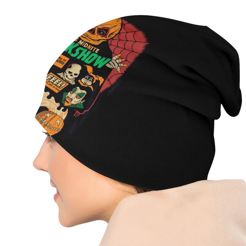Шапочки ужасов на Хэллоуин из фильма Черепа, унисекс, женская зимняя напускная шапка-бини, комедийная шапка Trick R Treat Sam, вязаная шапка для лыж