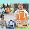 Versatile And Fun Unisex School Backpack With Comfortable Curved Shoulder Straps