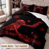 Custom Name Text 3Pcs Bedding Set Arctic Monkeys Duvet Cover And Two Pillowcases