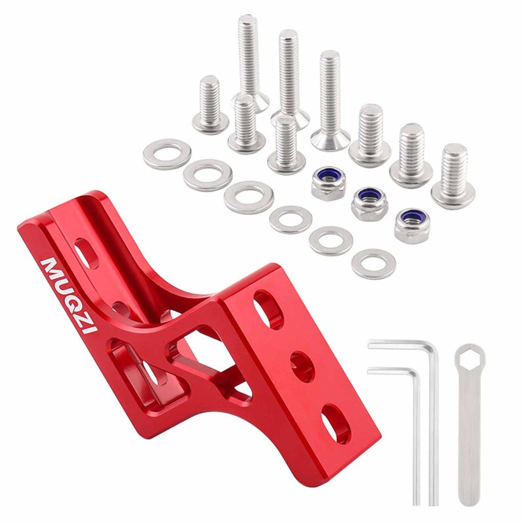 Кронштейн-удлинитель переднего багажника складного велосипеда, аксессуар для подъема типа «пятачок» с тремя отверстиями, деталь для модификации, модернизация складного велосипеда