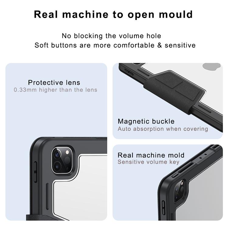 Rugged Protective Case for iPad 10.2 9th Gen Case Cover With Pencil Holder