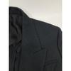 BOTTEGA VENETA Black 671210 Wool Double Jacket Jacket 44 blackUsed