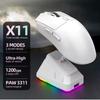 NEW X11 Wireless Bluetooth 3-Mode Mouse Touch Screen Magnetic Charging Dock Ultra-Light Macro Gaming Mouse Magnetic Base