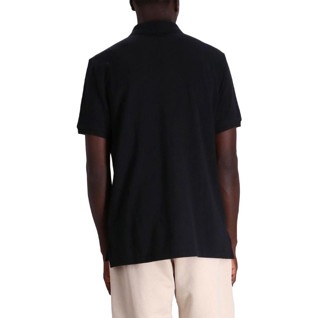 Polo Ralph Lauren Мужская рубашка-поло с вышивкой пони FW23 Черная 710926413-003