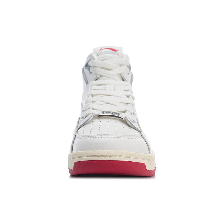 Li Ning 937 Винтажные Баскетбольные Кроссовки Женские Высокие Бежевые AGBR026-1