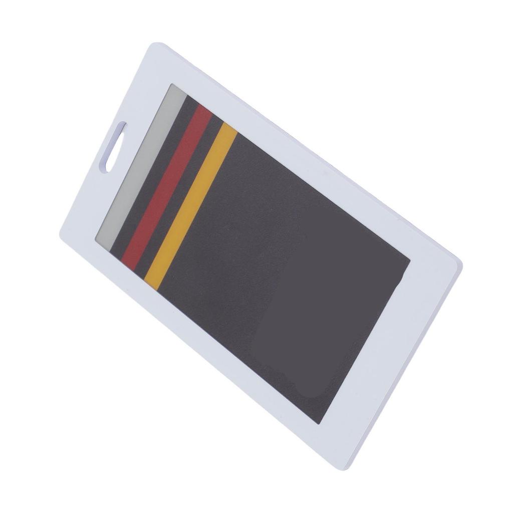 E Ink Смарт-бейдж 3,7 дюйма NFC Электронная бумага Редактируемый Смарт ID-бейдж Визитная карточка Ценник для сотрудников Студентов