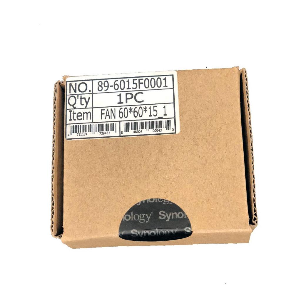 [Synology Spare Part] Replacement Fan for Synology NAS, FAN_60x60x15_1 [60mm Fan, 15mm Thick], Authorized Japanese Distributor