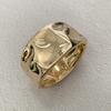 Solid Color Gold Cuff Bracelet Jewelry Accessories Chunky Bangle Bracelet Irregular Wrist Cuff
