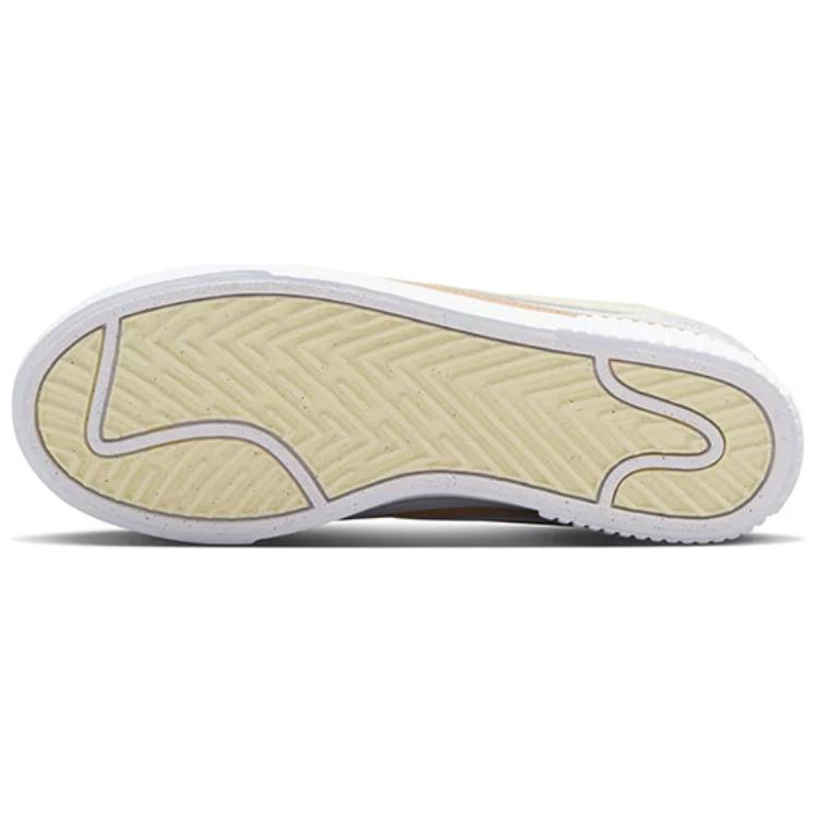 Nike Court Legacy Lift White Coconut Milk Women Sneakers Hemp Light-Crimson DM7590-106