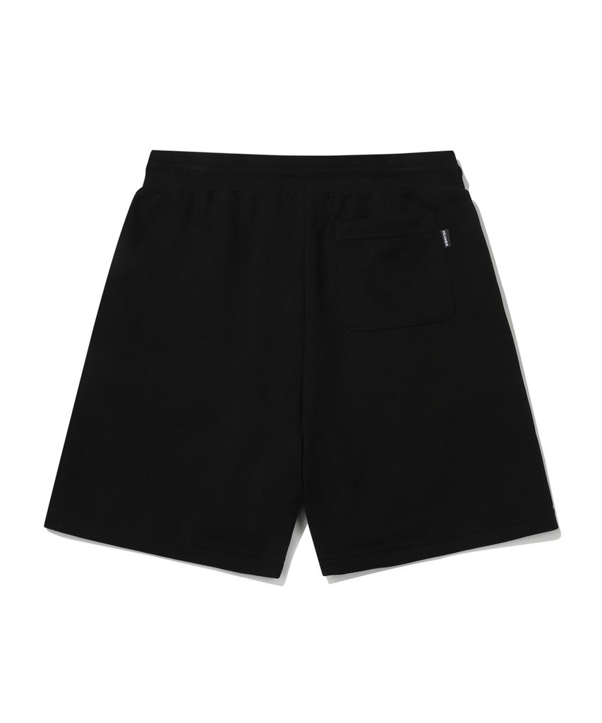 COLUMBIA UNIVERSITY 1754 Arch Logo Sweat Shorts Pants Black