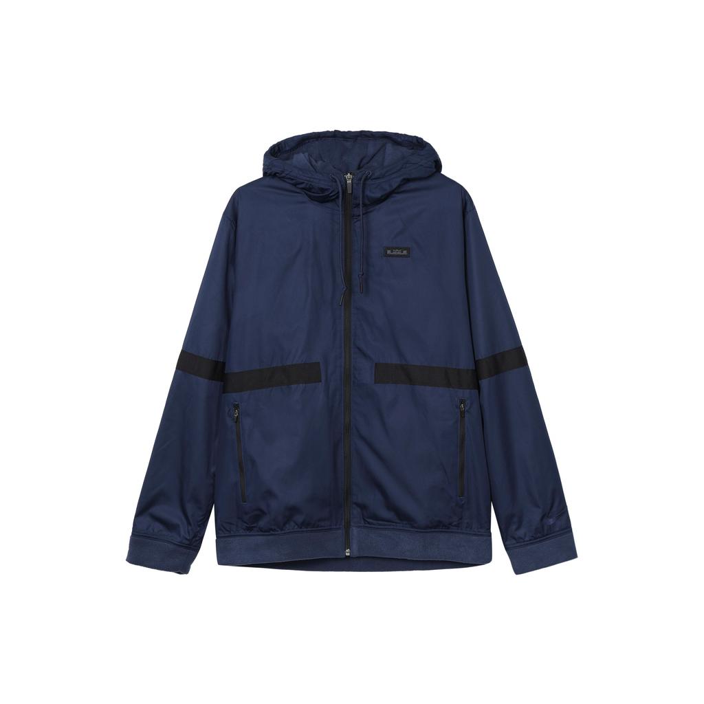 Nike Lebron Brand Logo Patch Hooded Jacket Men Outerwear Blue 927220-410