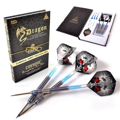 Cuesoul Модные вольфрамовые дротики Dragon, граммы баррель с титановым 90% набором, 26 с покрытием(CSDN-C4405)