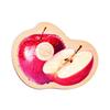 Classic World Fruit Peg Puzzle, Shape-Matching Puzzle, Wooden Pick-Up Puzzle, Fruit Design for Girls and Boys, Ages 1 and 2, Baby Gift, Birthday
