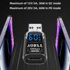 Адаптер USB3.2 с цифровым дисплеем 4K@60Гц USB-C OTG для iPhone16 15 Pro Max Samsung iPad PC Ноутбук Быстрая зарядка 36Вт/PD-60Вт Синхронизация данных