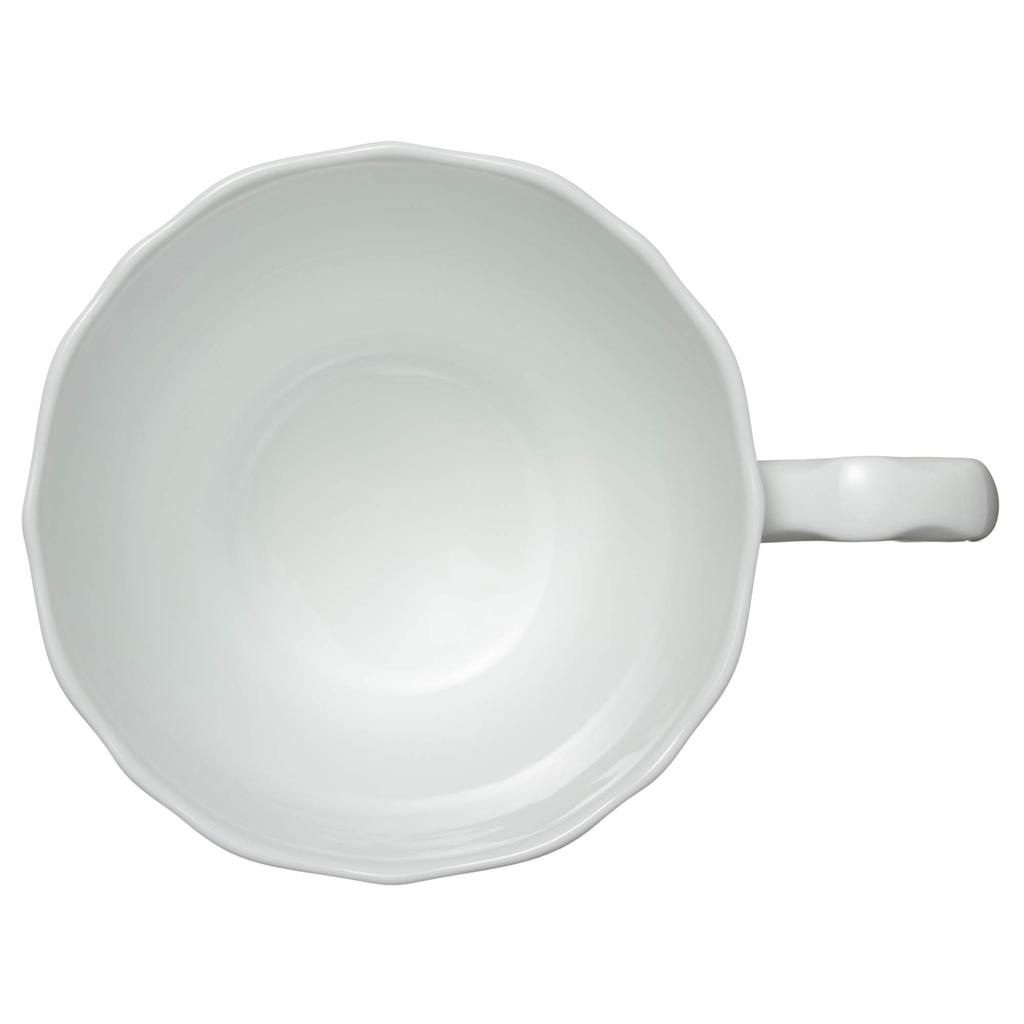 Кружка Noritake Noritake 300 куб. см Cher Blanc, подходит для использования в микроволновой печи, можно мыть в посудомоечной машине, 2 шт., тонкий фарфор (Парный набор) (Премиум Белый) Р94855/1655