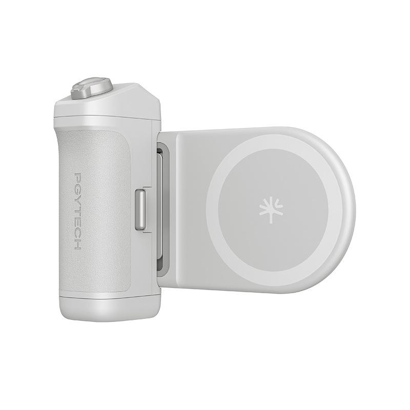 Рукоятка PGYTECH для мобильной фотографии с магнитным заполняющим светом и Bluetooth-помощником