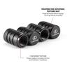 4PCS Car Wheel Tire Valve Cap Cover Airdust Waterproof For Lexus UX250h RX450h RX300 GX470 CT200h RX400h NX300h RX350 AEI1