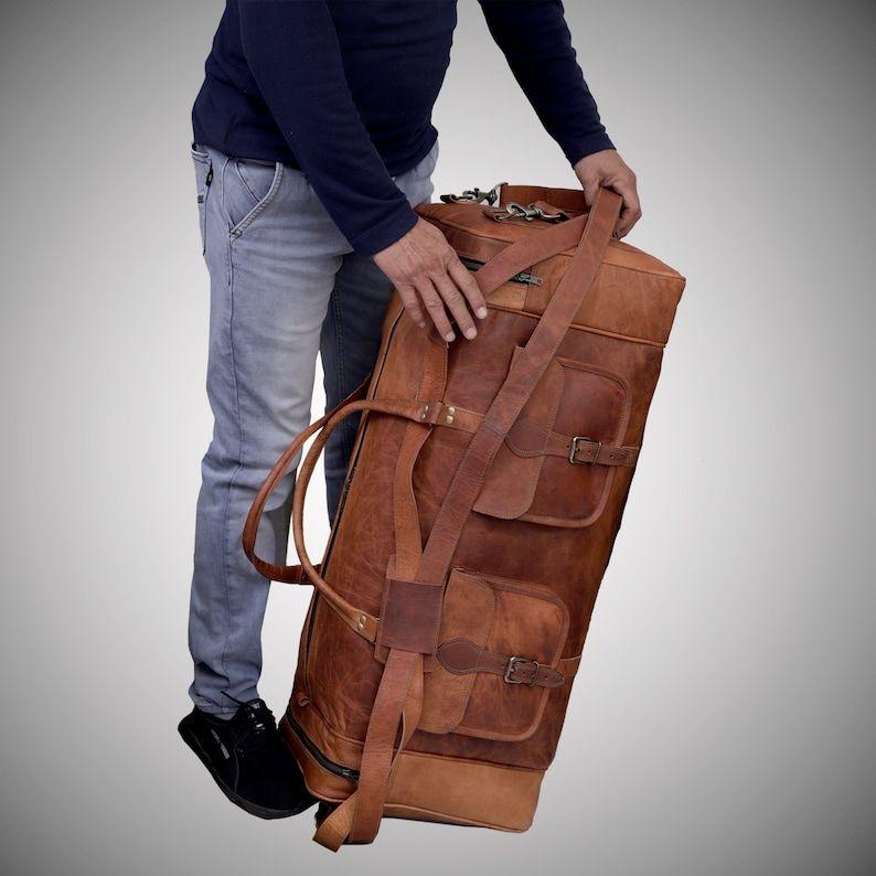 Персонализированная кожаная дорожная сумка Leather Weekender, кожаная ночная сумка, спортивная сумка для мужчин, дорожная сумка для отпуска, ручная кладь, дорожная сумка