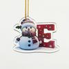 Christmas Decoration Pendant Christmas Tree Tag Theme Party Crafts Ornament