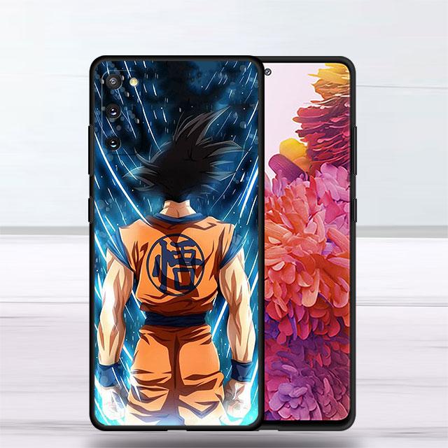 Чехол-аниме для Samsung Galaxy S20 FE S9 S21 S10 S22 Ultra 5G S21 Plus S7 S10e S8 черный мягкий бампер Dragon G-Gokus чехол Funda