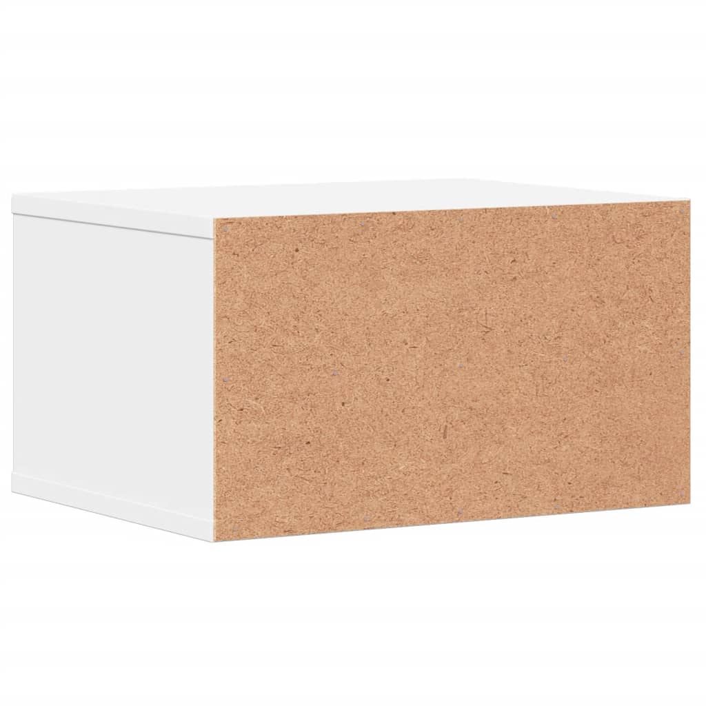 Printer Stand White 40 x 32 x 22.5 cm Particleboard