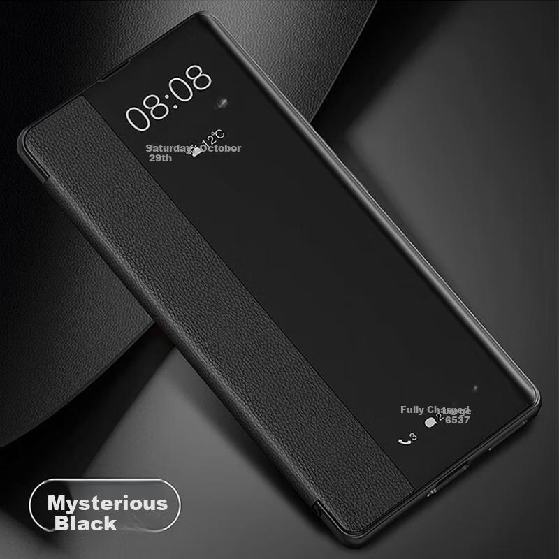 Phone Case for Honor Magic7, Luxury Genuine Leather Full Protection Ultra-Thin Cover, Shockproof Heat Dissipation Simple Design, New Business Style