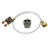 Outdoor Camping Gas Stove Propane Refill Adapter Gas Flat Cylinder Tank Coupler Adaptor Gas Charging With Pressure Relief Valve