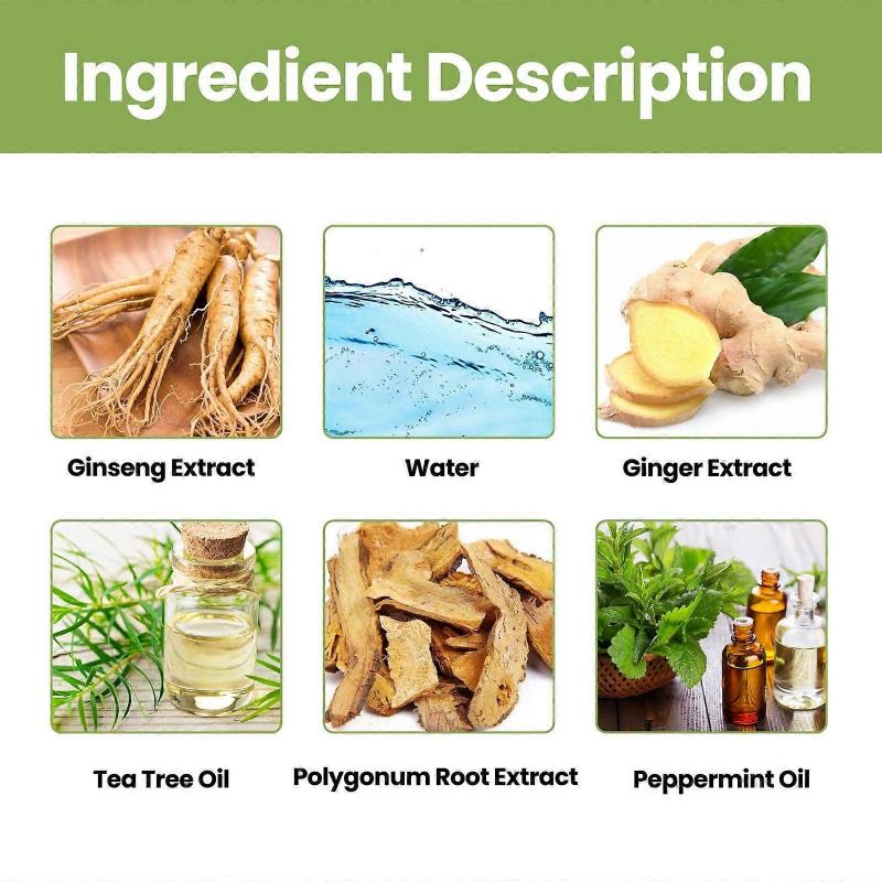 Dense hair scalp essence anti-fall hair care moisturizing repair scalp strong hair thick massage essential oil