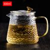 GIANXI высококачественный термостойкий стеклянный чайник для заваривания чая, китайский чайный сервиз кунг-фу, чайник для пуэра, стеклянный кофейник, удобный офисный чайник
